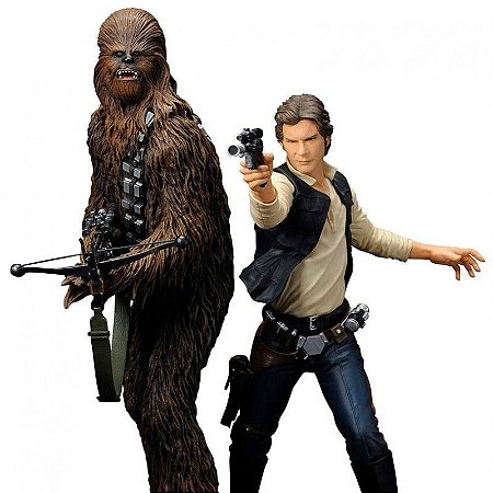 Star Wars : Han Solo & Chewbacca 2-Pack Artfx+
