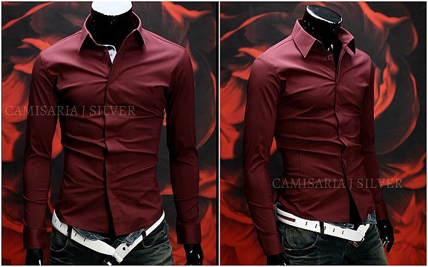 camisaria slim fit