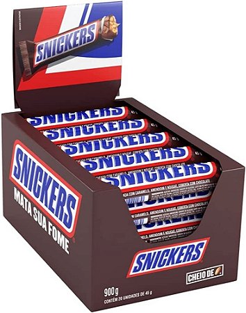 CHOC. SNICKERS 45GR DISPLAY C/20