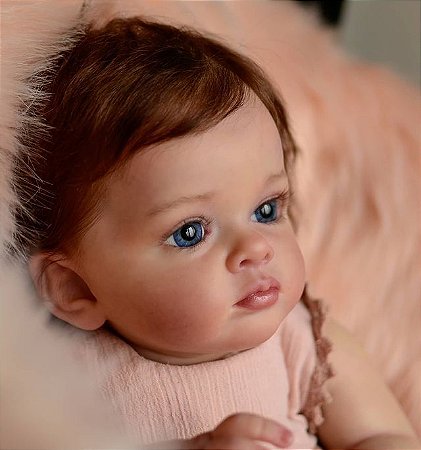 Kit Boneca Bebê Reborn Baby Menina