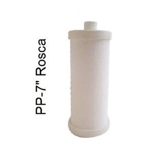 Elemento Filtrante Polipropileno Liso 7" x 2.1/2" Rosca x 5 micra