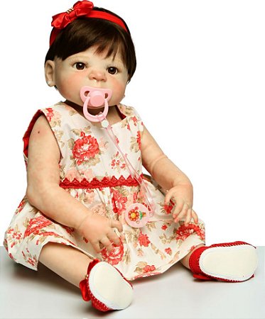 Comprar Boneca Bebe Reborn De Silicone Realista Bebe Reborn Original Menino E Menina Corpo De Silicone