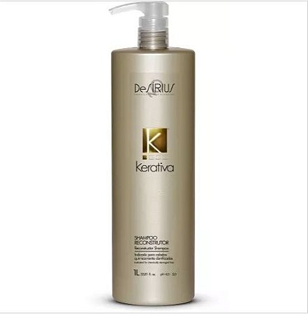 Shampoo Reconstrutor Kerativa De Sírius 1L - Somente Para Profissional