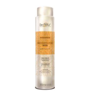 Shampoo Reconstrutor S.o.s 300ml - Cabelos Danificados Por Químicas