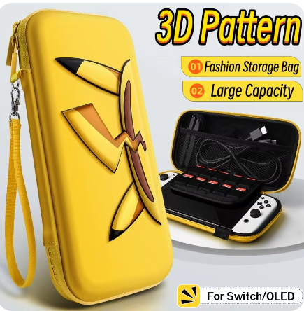 Bolsa Estojo Case Bag Para Nintendo Switch Oled / V2 V1