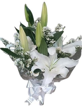 mini buquê de Lirios