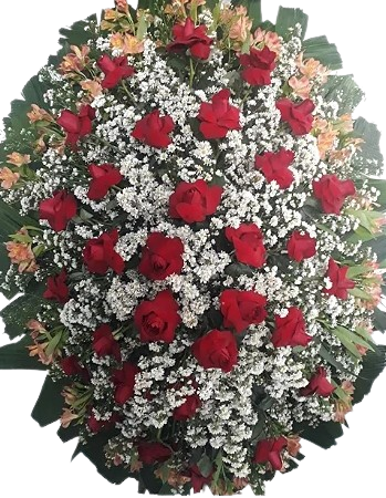 Coroa de flores simples 03