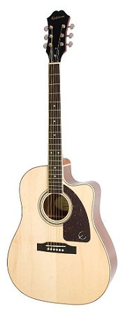 Violão Eletroacústico Epiphone Dreadnought AJ-220 SCE Natural