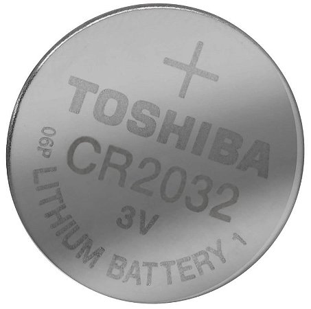 Pilha Moeda Toshiba Lithium 3V CR2032