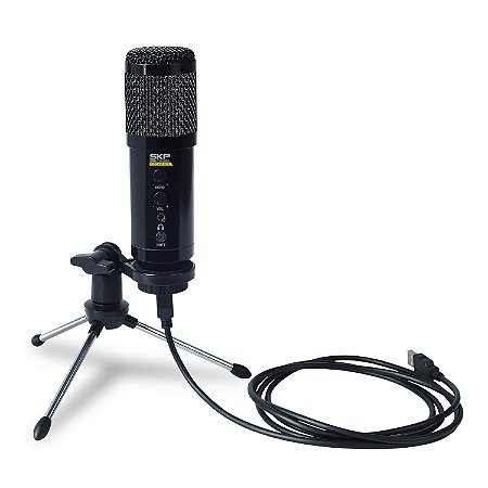 Microfone Condensador SKP Podcast 400U USB