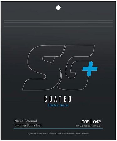 Encordoamento Guitarra SG 009 Coated Nickel Wound Extra Light