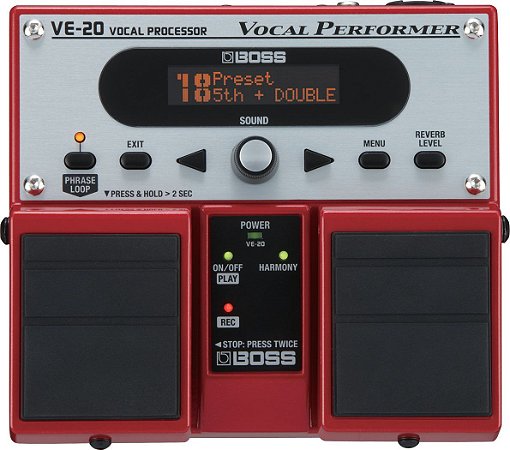 Processador Vocal Boss VE20