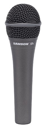 Microfone Dinâmico Samson Q7X Com Fio