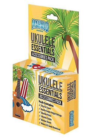 Kit Mahalo Acessórios Ukulele MZK-1