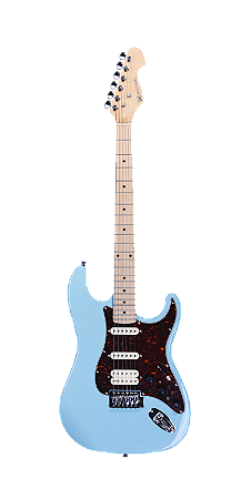 Guitarra Michael Rocker Com Efeitos GMS250 AB Antique Blue
