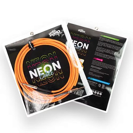 CABO SANTO ANGELO INSTRUMENTO NEON ORANGE 15FT 4.57M