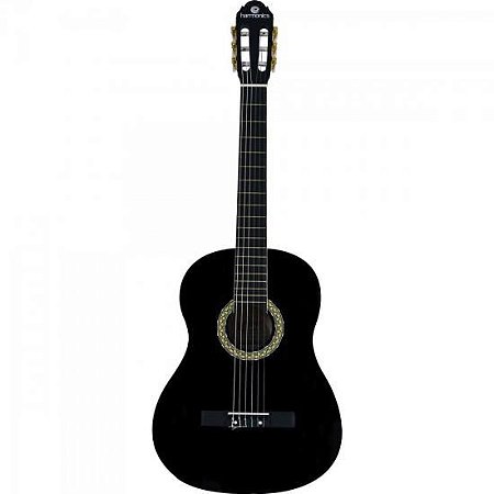 Violão Acústico Harmonics GC-10 Nylon Preto