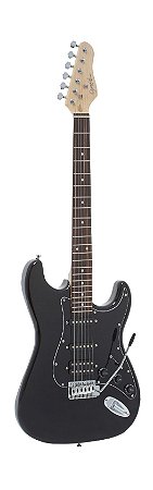 Guitarra Giannini Strato G-101 Preta BK/BK