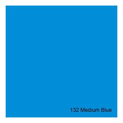 Kit 5 Gelatinas para Refletores Rosco E-Colour 132 Medium Blue