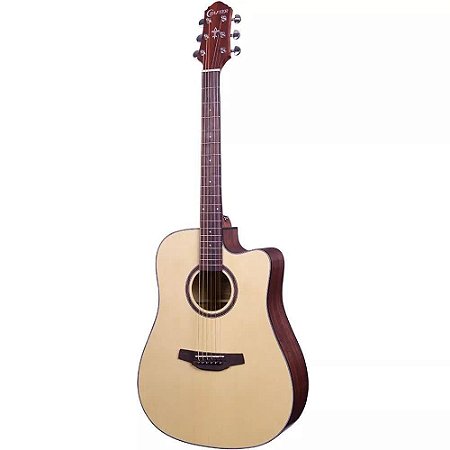 Violão Eletroacústico Crafter HD-100 CE/OP. N B Natural Satin com Bag