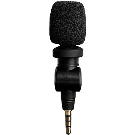 Mini Microfone Condensador para Celular Saramonic Smartmic