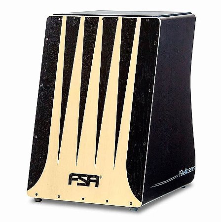 Cajon Eletroacústico FSA Elite Preto FE3301