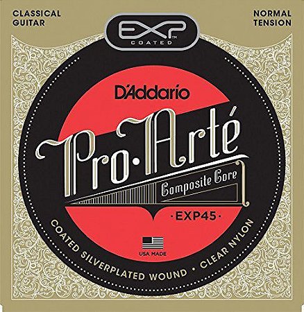 Encordoamento Violão D'Addario Pro Arté EXP-45 Tensão Normal