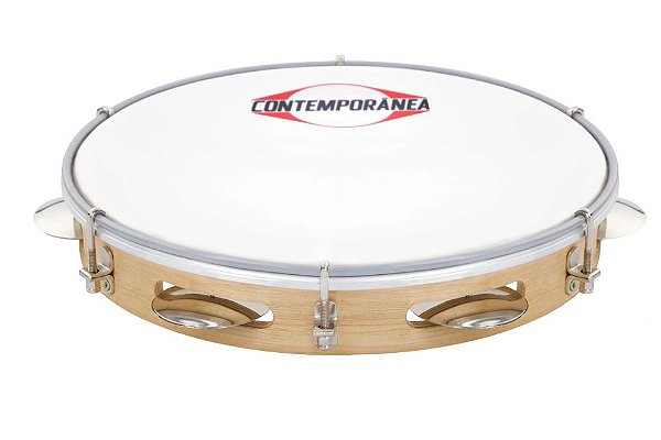 Pandeiro Contemporânea 77C MPB Madeira 12" Nylon