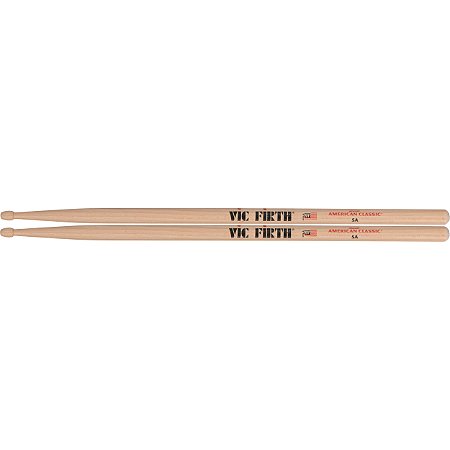 Baqueta Vic Firth American Classic 5A Ponta Madeira