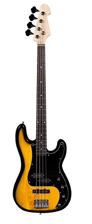 Contrabaixo Precision Bass Michael BM608N SK Sunburst Black 4 Cordas