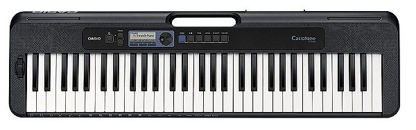 Teclado Casio Casiotone CT-S300 61 Teclas com Fonte Bivolt - Preto