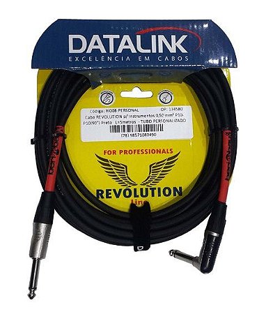 Cabo P/ Instrumento Datalink Revolution RI008 P10/P10 (90°) 5m