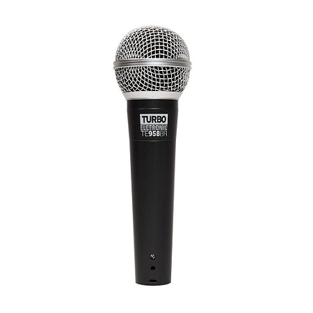 Microfone de Mão com Fio Turbo TE-958BR
