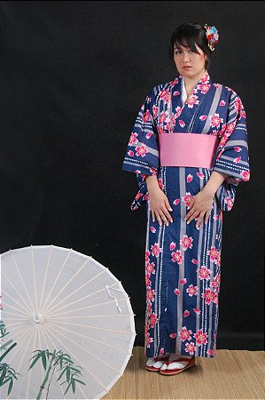 Kimono Sakura Importado Japão