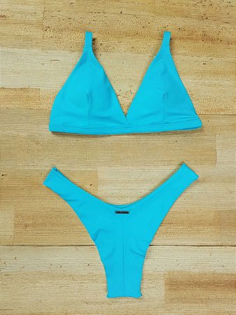 Biquíni azul turquesa asa delta Outlet