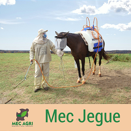 MEC JEGUE - PULVERIZADOR FEITO PARA CAVALO (TRAÇÃO ANIMAL)