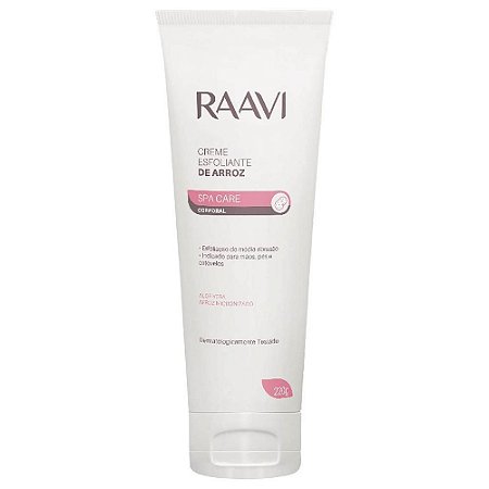 Creme Esfoliante Raavi De Arroz 220Gr