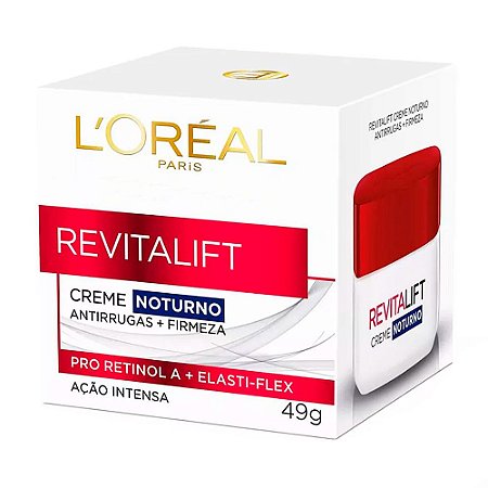 Creme Facial Loreal Revitalift Noturno 49Gr