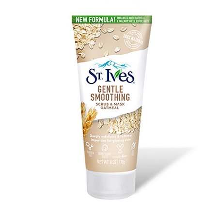 Esfoliante Facial Gentle Smoothing Oatmeal St Ives 170ml