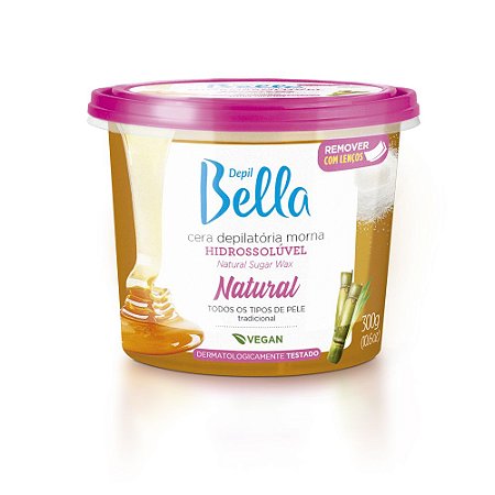 Cera Hidrossoluvel Depil Bella Natural 300gr Pa1579