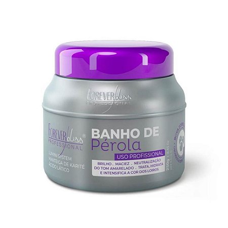 Máscara Forever Liss Banho De Pérola 250G