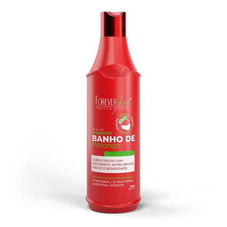 Shampoo Forever Liss Morango 500ml