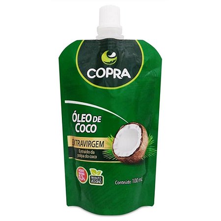 Óleo De Coco Copra Extra Virgem Stand Pouch 100Ml