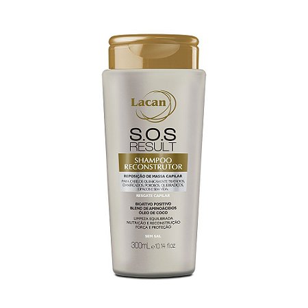 Shampoo Lacan Reconstrutor Sos Result 300Ml
