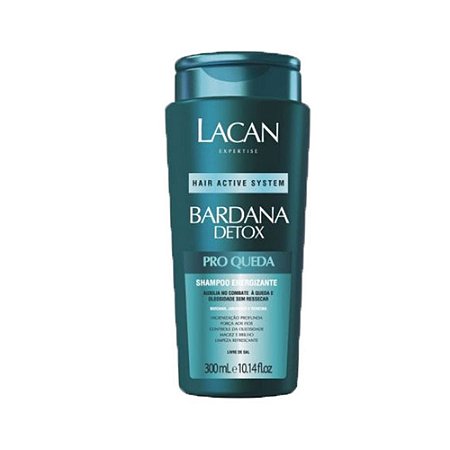 Shampoo Lacan Bardana Detox Care Energizante Queda 300Ml