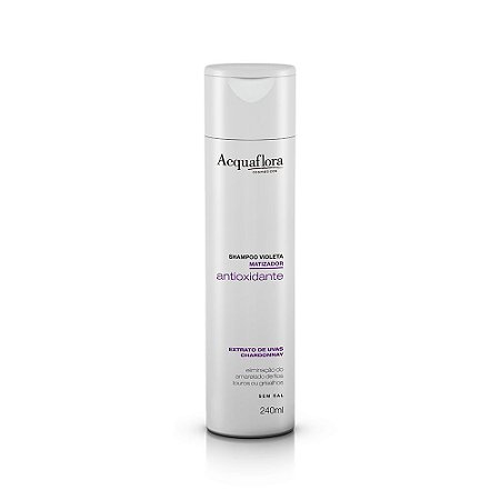 Shampoo Acquaflora Matizador Antioxidante 240Ml