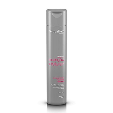 Shampoo Acquaflora Nutrição Celular 300Ml