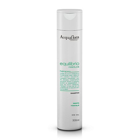 Shampoo Acquaflora Equilíbrio Resíduos 300Ml