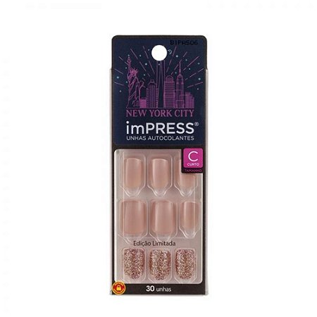 Unhas Kiss Impress NYC Diversity BIPA506BR