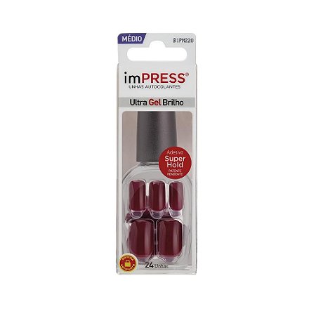 Unhas Kiss Impress Preety Please BIPM220BR